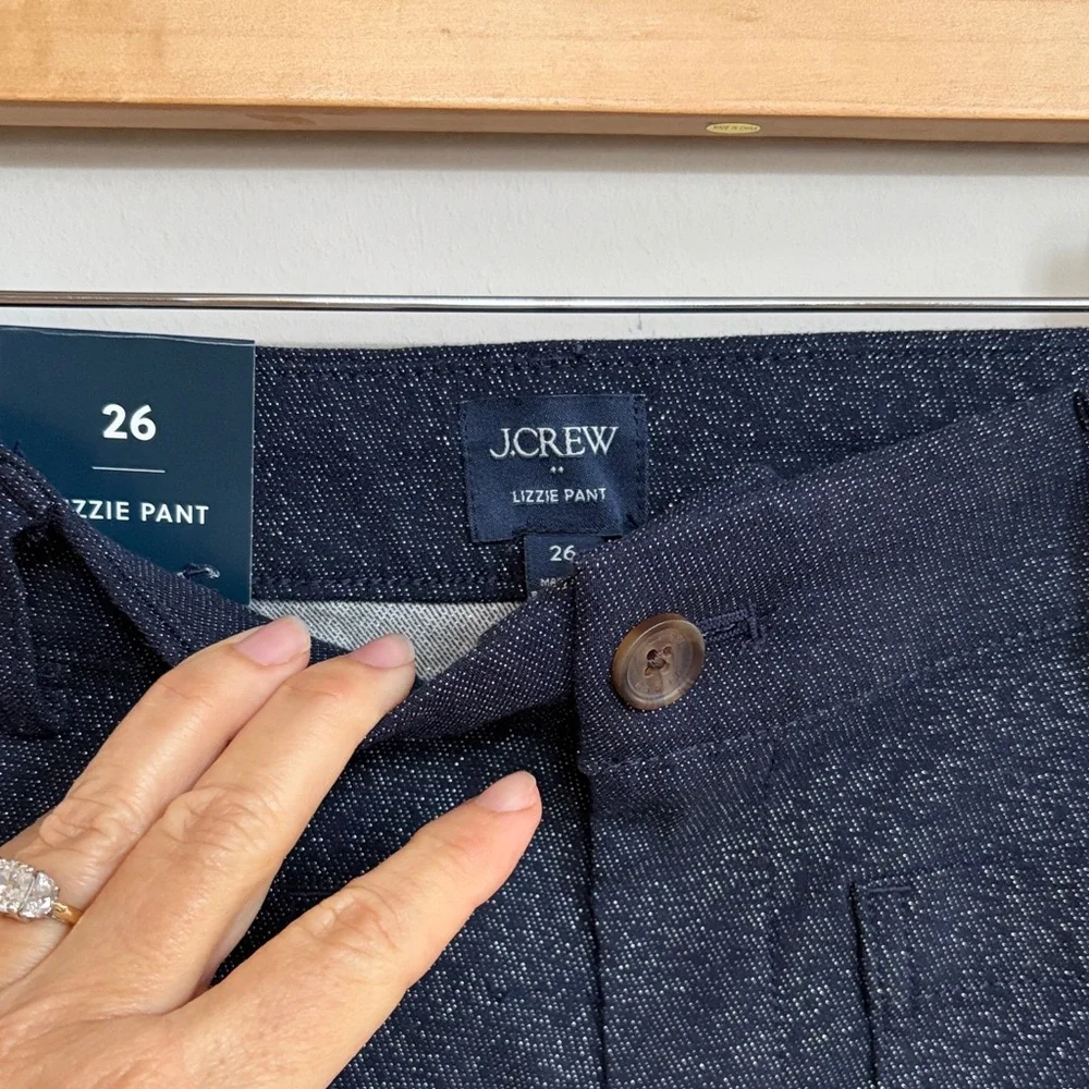 J. Crew‎ Lizzie Flare Jeans Sparkle